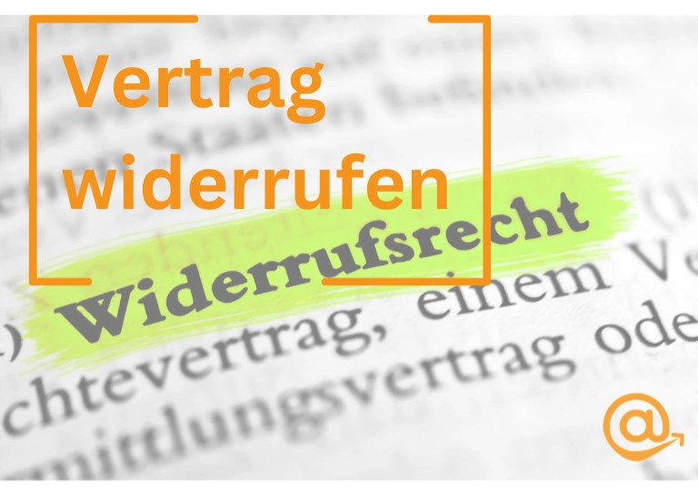 Widerrufsbutton